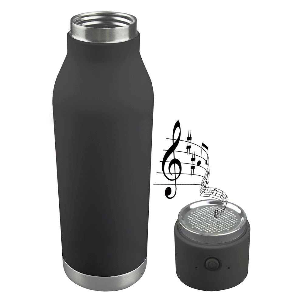 Asobu Earphone H2 Audio Insulated Water Bottle Stainless Steel 20 Ounce  (Mint)