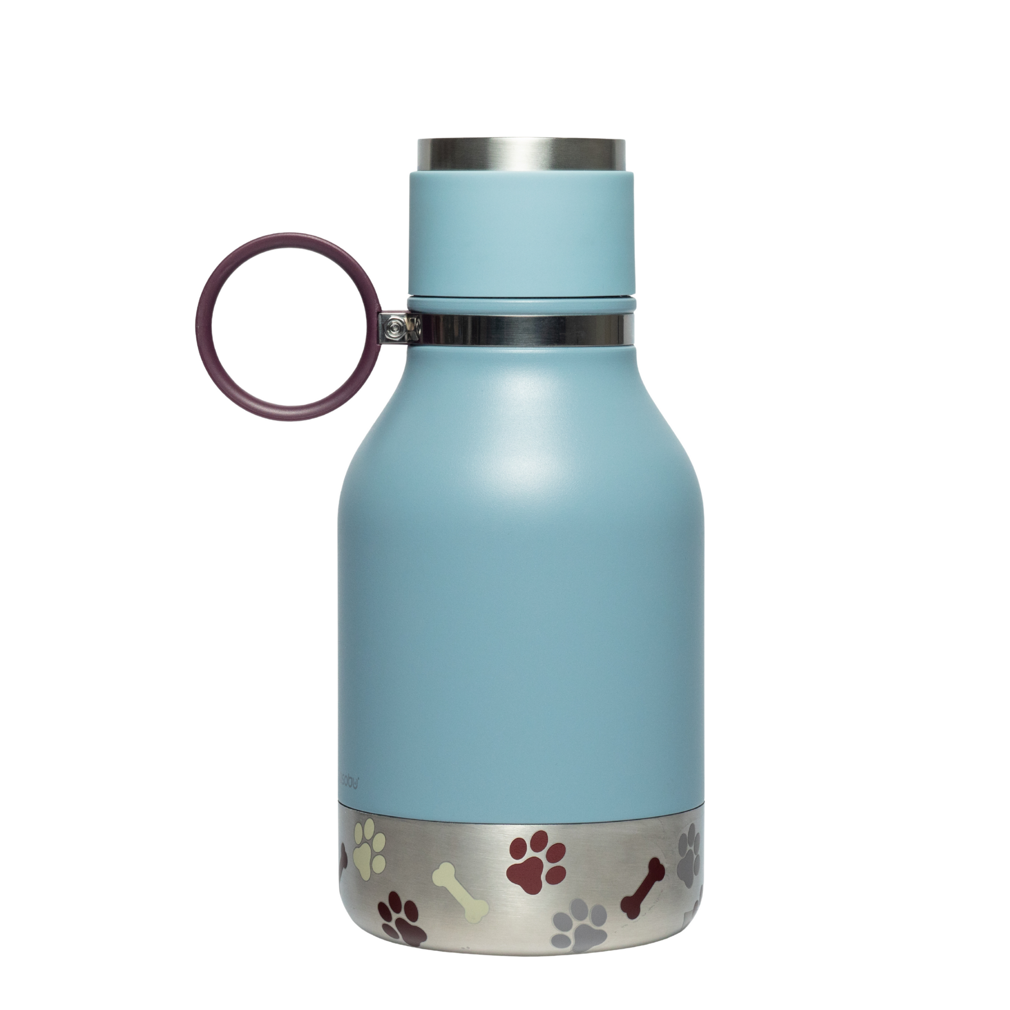 Dog Blue Bowl Bottle - Dog Water Bottle & Dog Water Dispenser | ASOBU
