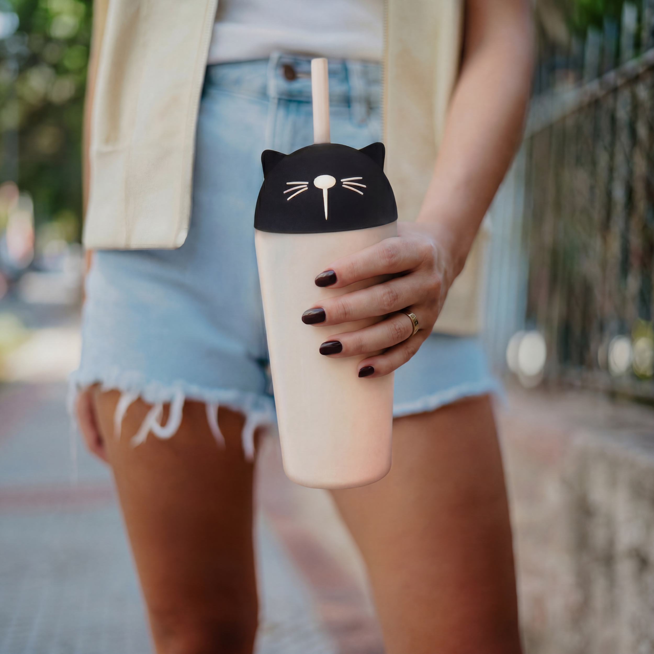 Cat Bestie Sippy Tumbler