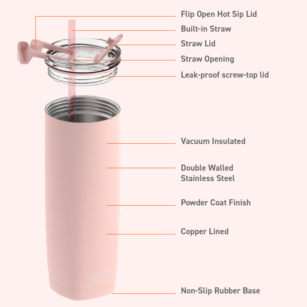 Pink Aqualina Tumbler