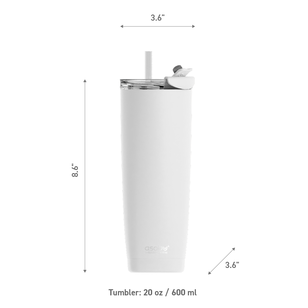 White Aqualina Tumbler