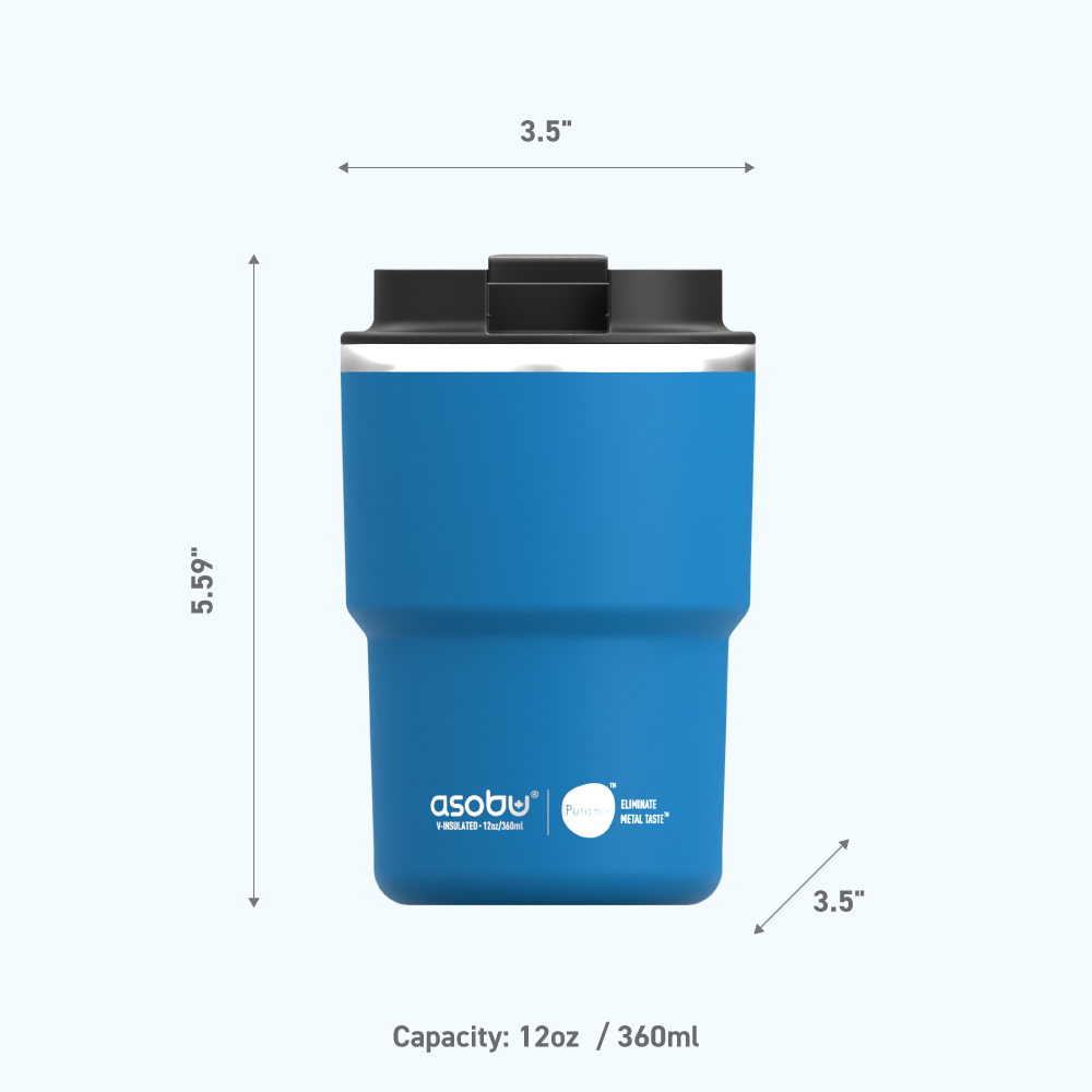Blue Coffee Express Tumbler