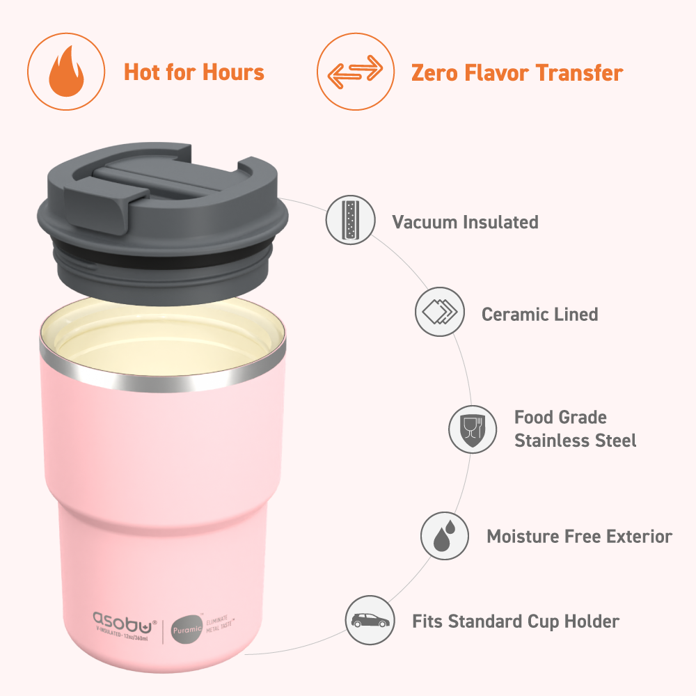 Pink Coffee Express Tumbler