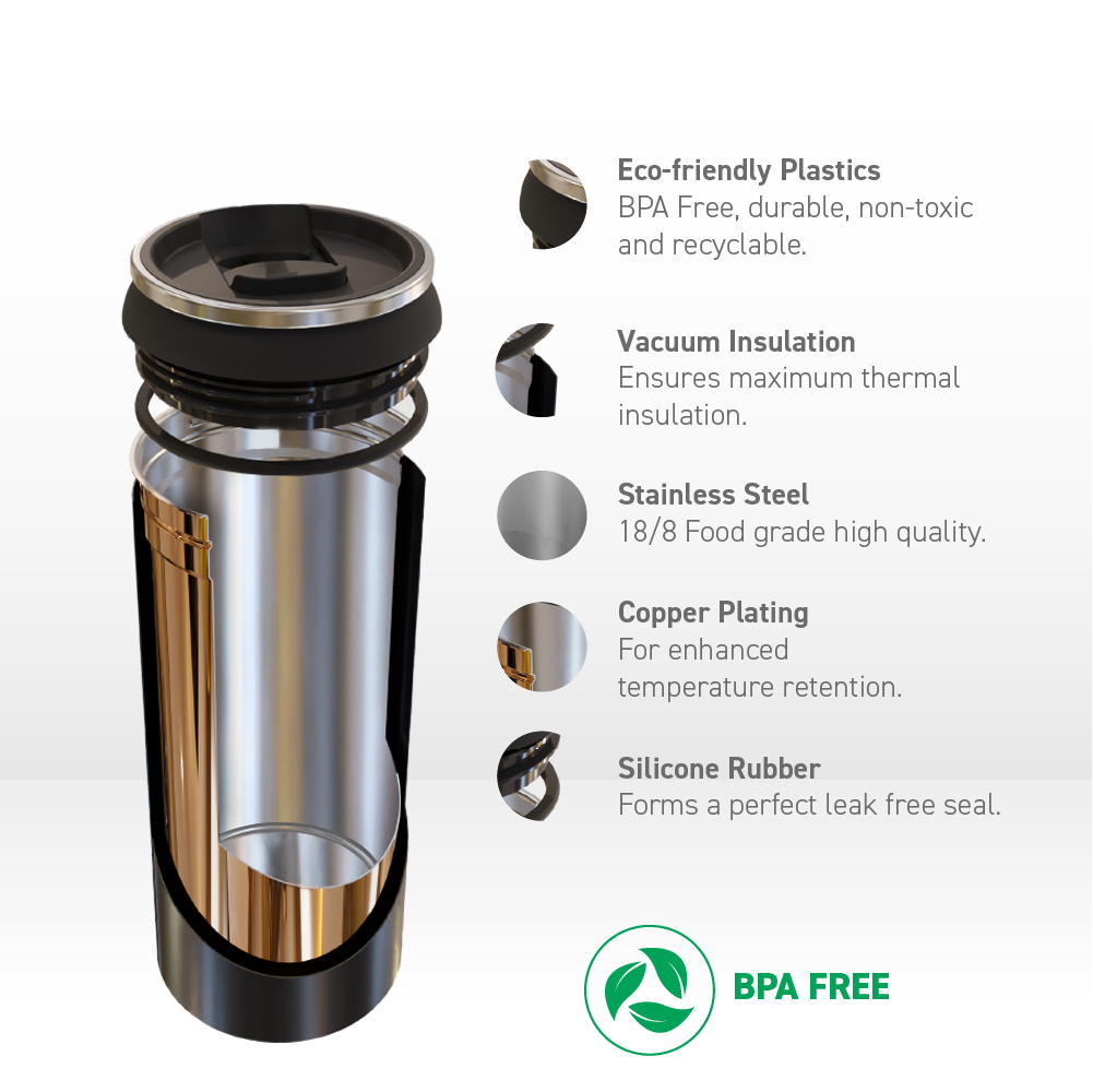 Sparkling Silver Multi Can Cooler