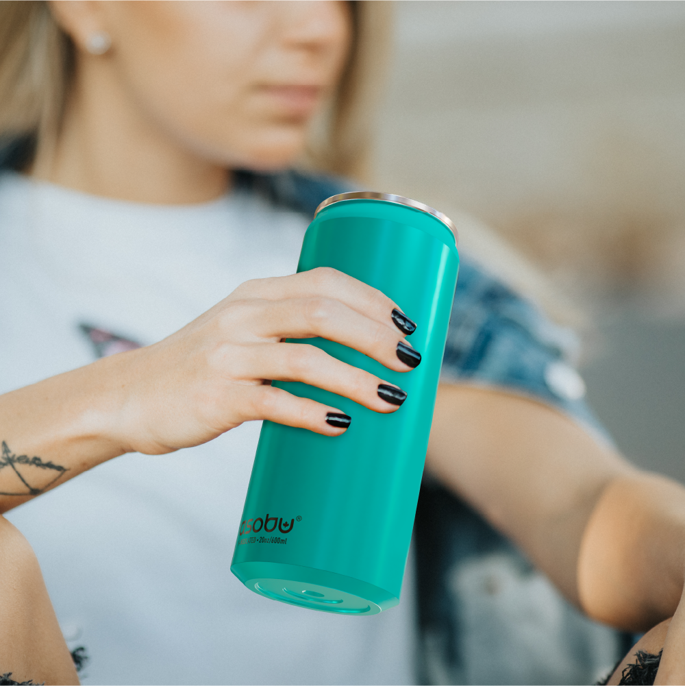 Sparkling Teal Multi Can Cooler