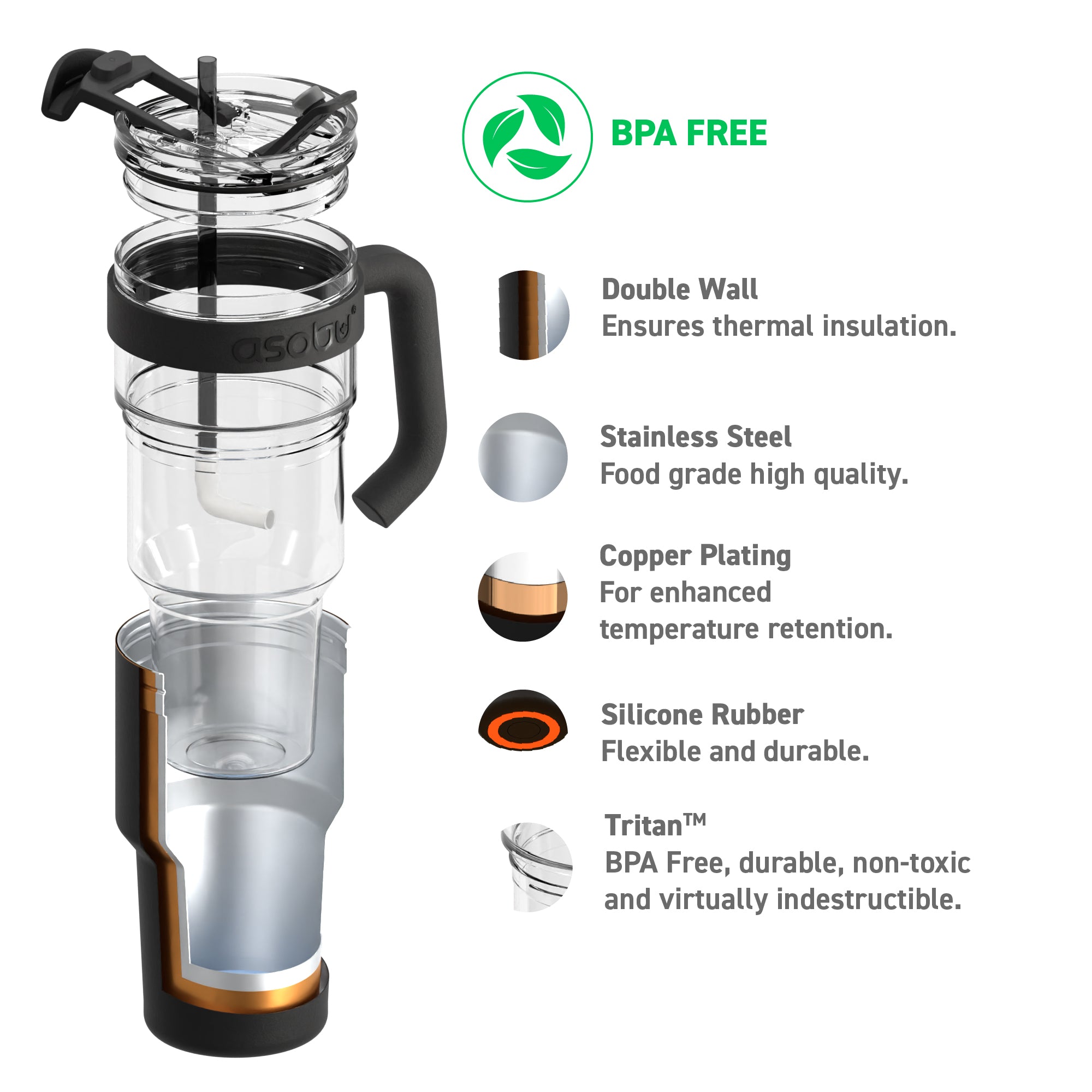 Black Explorer 2-in-1