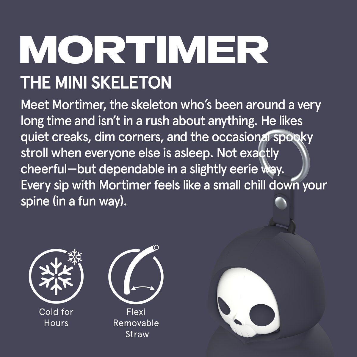 Mini Skeleton Spookie Bottle