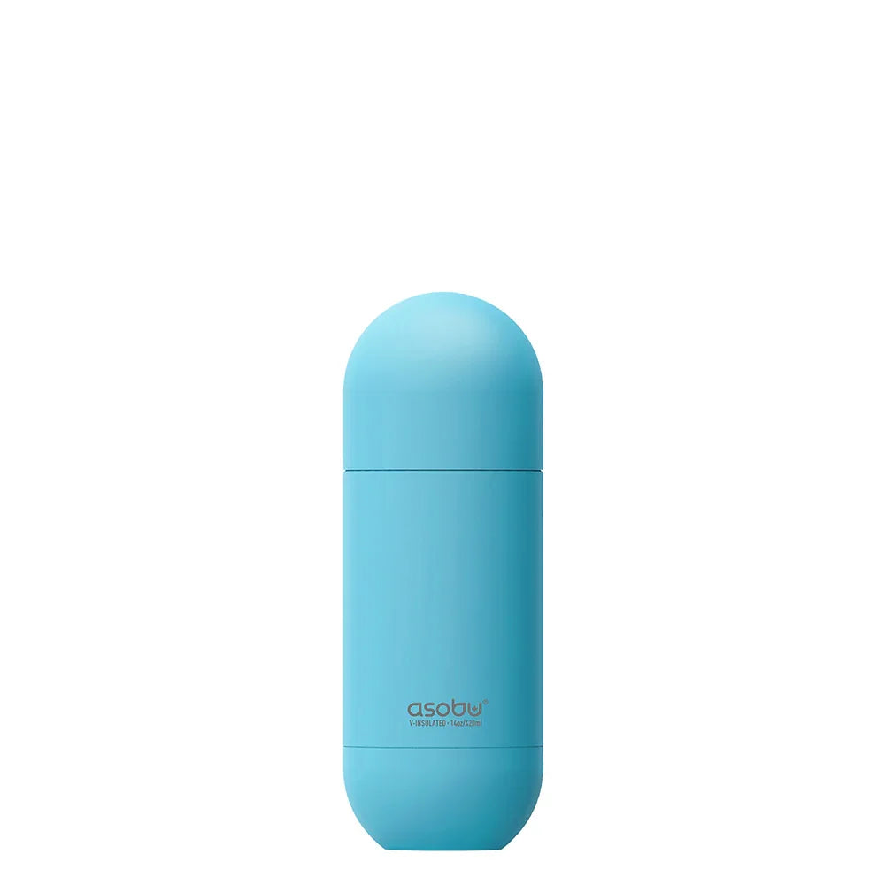 Slate Blue Orb Bottle