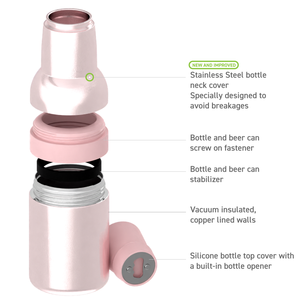 Dusty Pink Frosty Beer 2.0