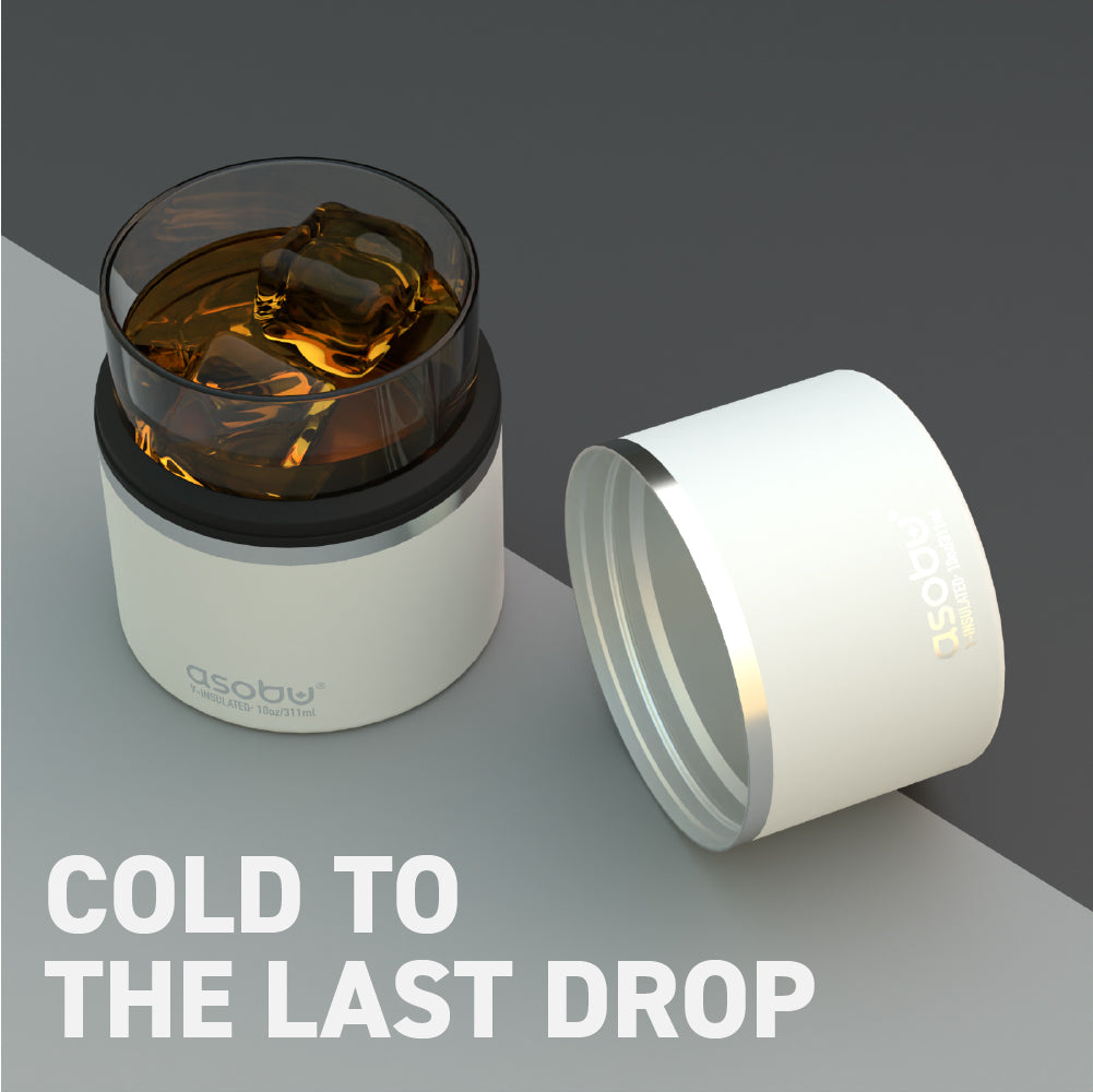 White Whiskey Insulated Sleeve