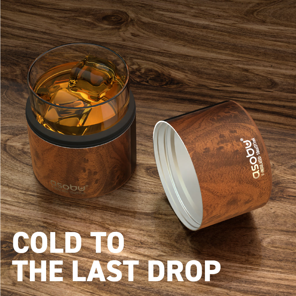 Wood Whiskey Insulated Sleeve