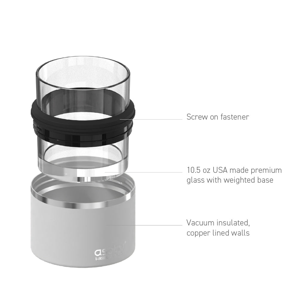 White Whiskey Insulated Sleeve