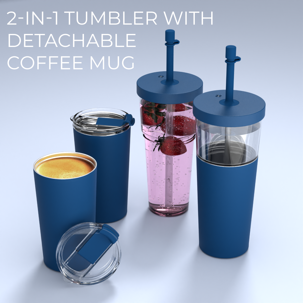 Blue Marina Tumbler