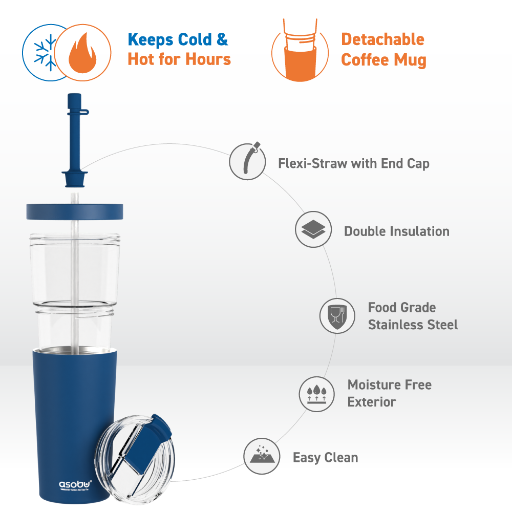 Blue Marina Tumbler