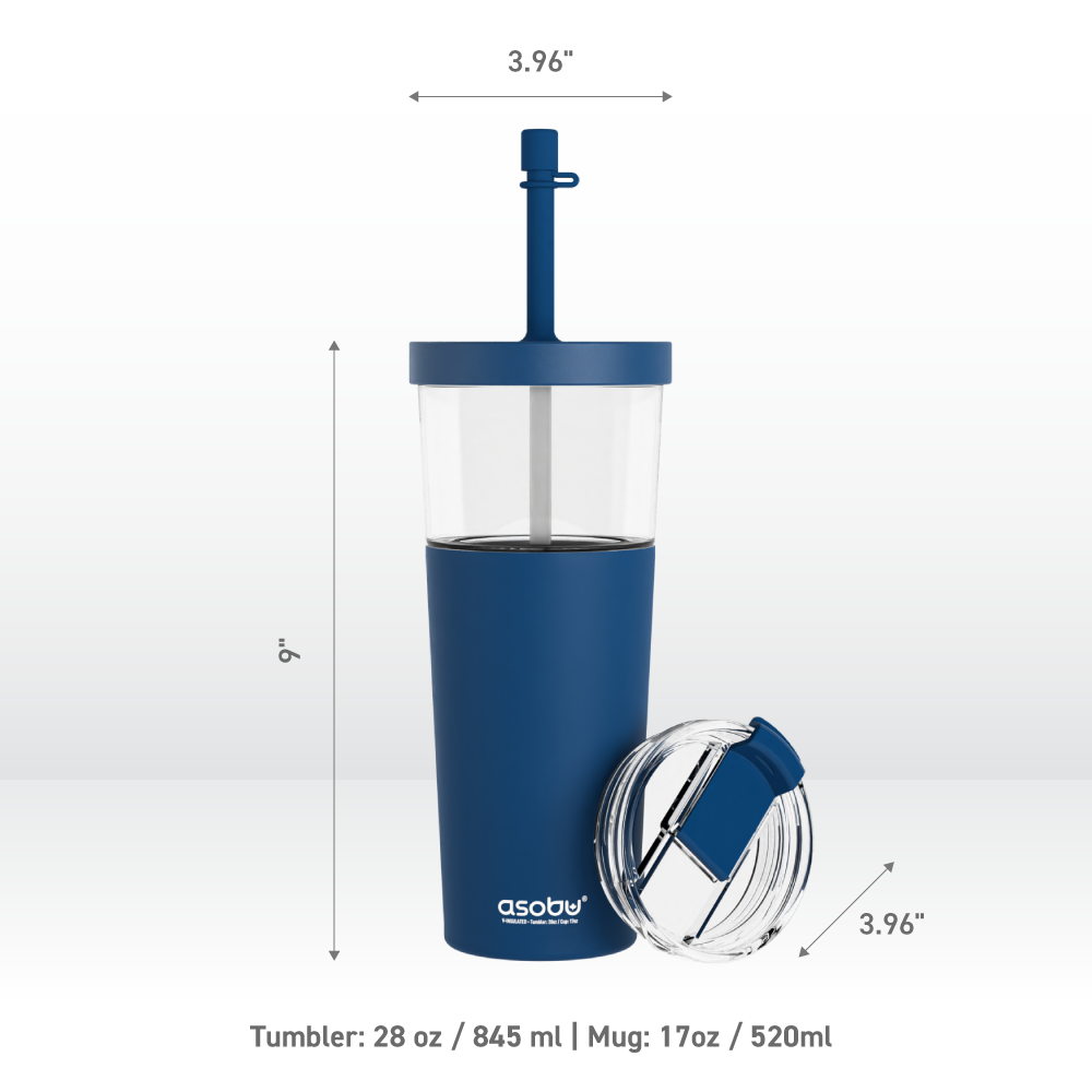 Blue Marina Tumbler