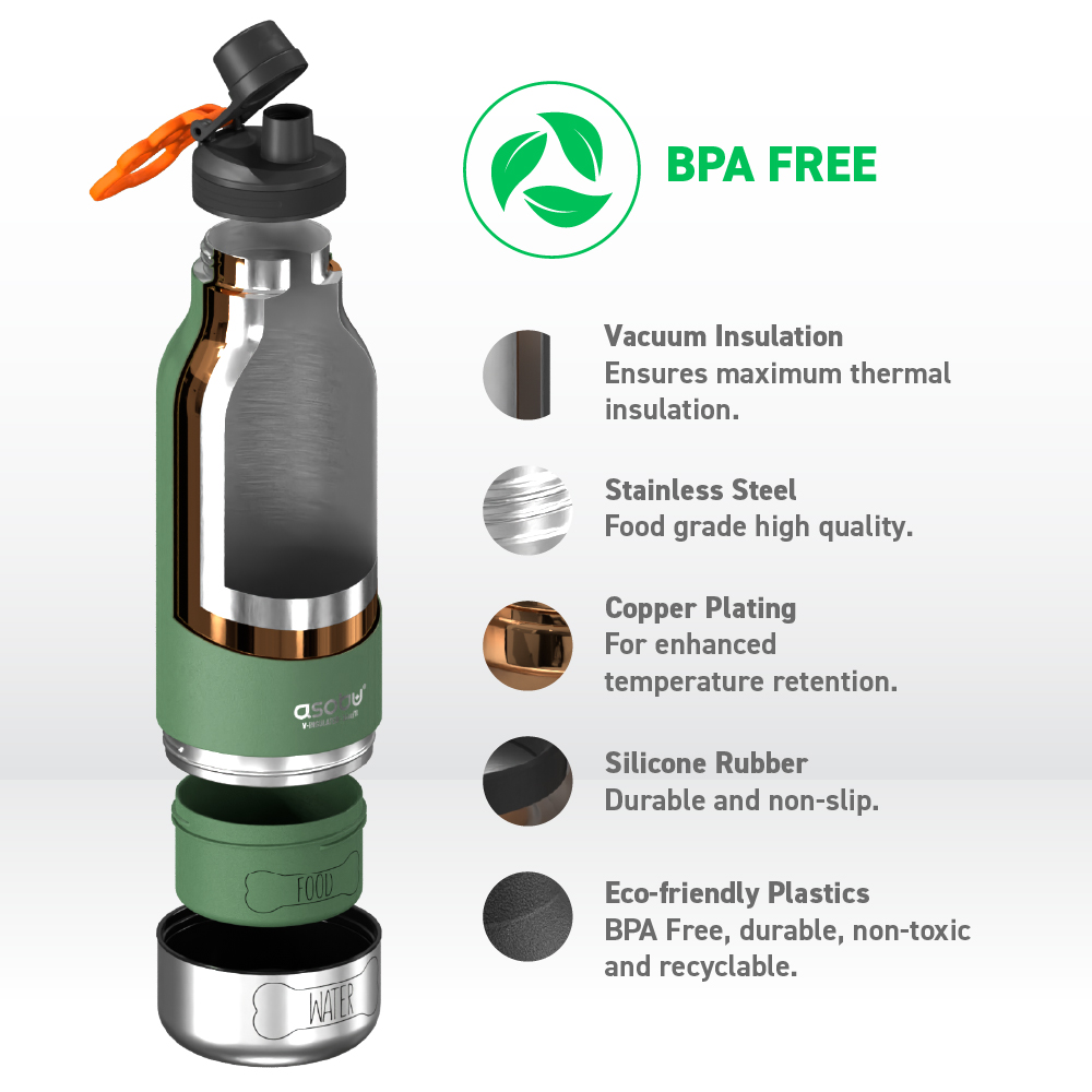 Green Barky Bottle