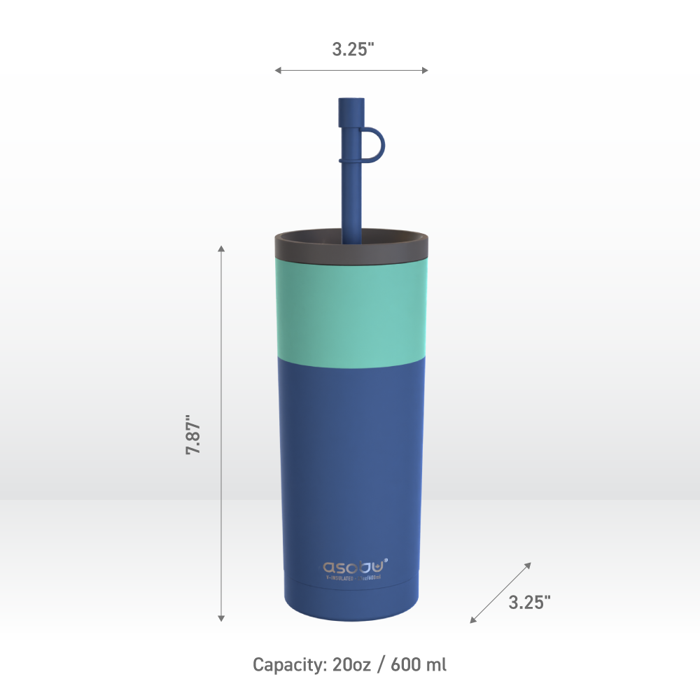 Pastel Blue Super Sippy Tumbler