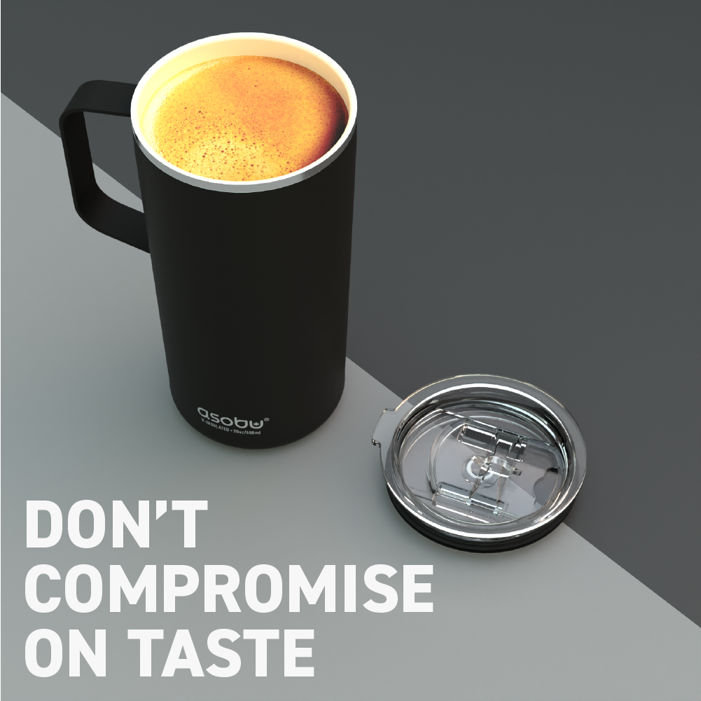 Black Tower Mug