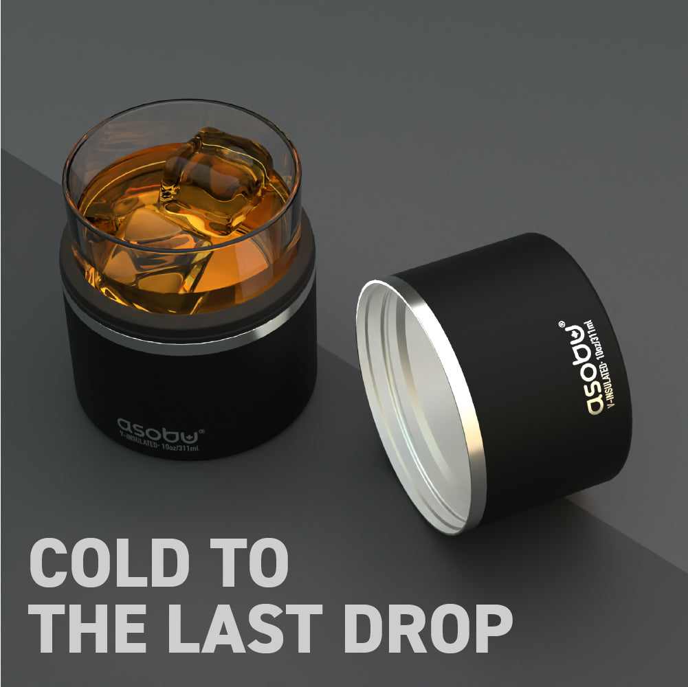 Black Whiskey Insulated Sleeve