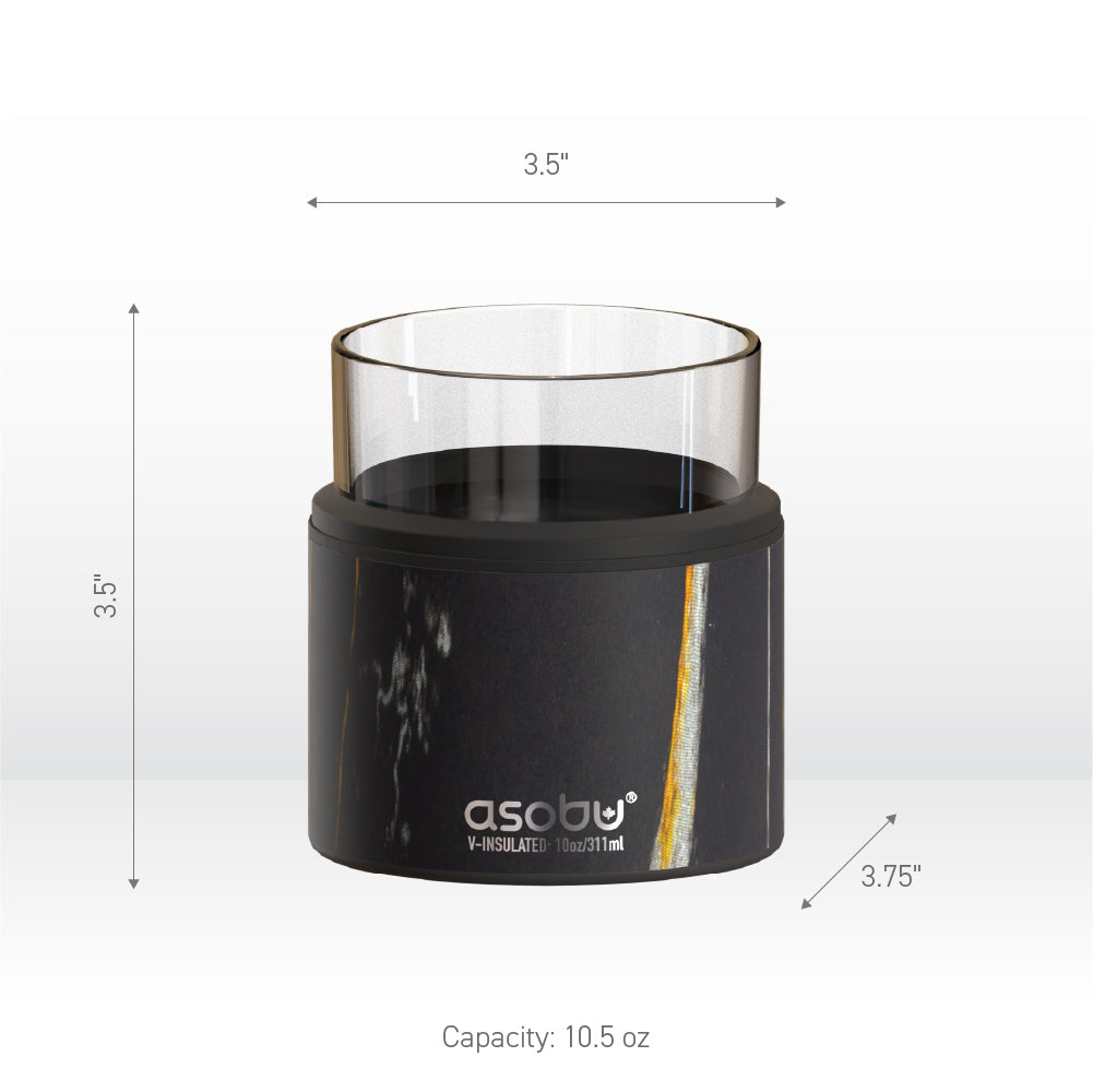 Midnight Marble Whiskey Insulated Sleeve