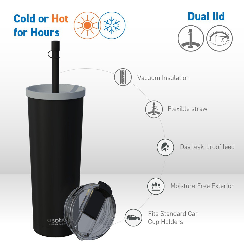 Black Ocean Tumbler