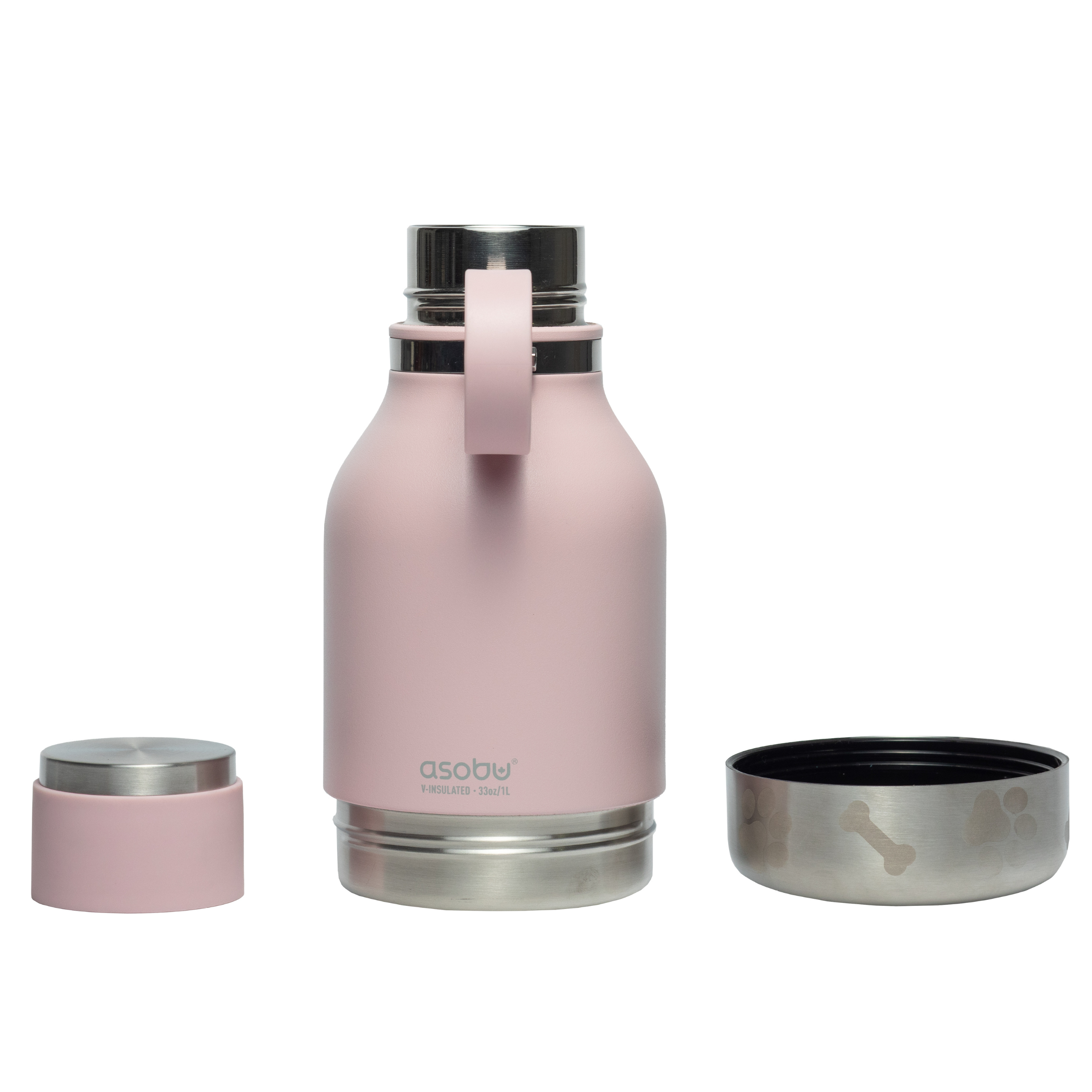 Pink Dog Bowl Bottle