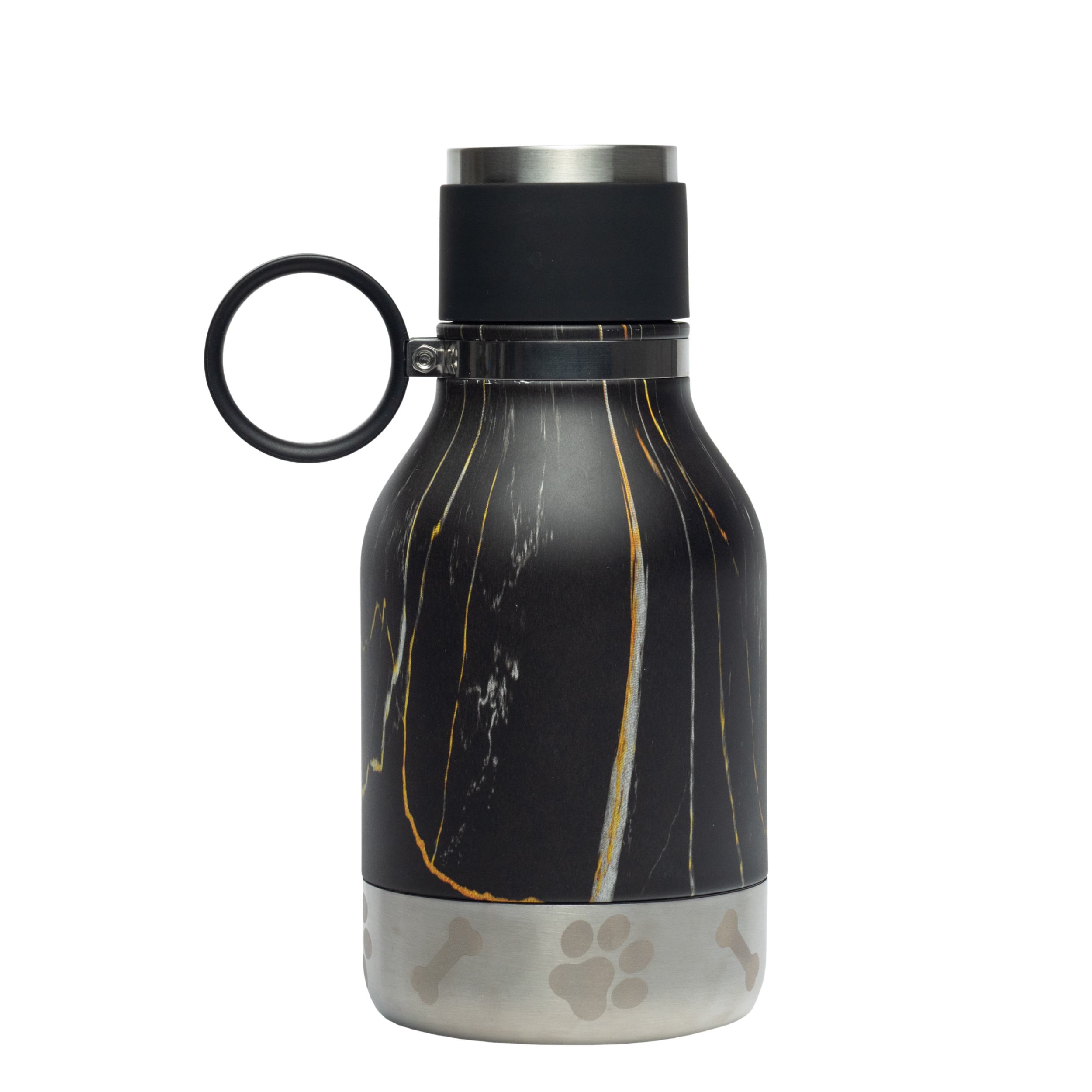 Midnight Marble Dog Bowl Bottle