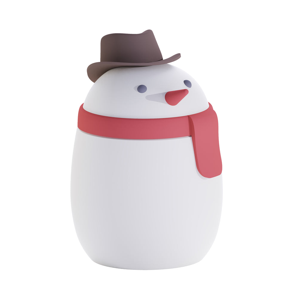 Snowman Bestie Food Container