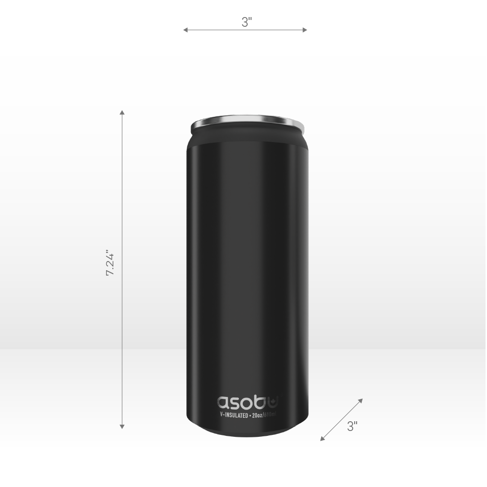 Black Multi Can Cooler Beverage Can Cooler Asobu ASOBU®