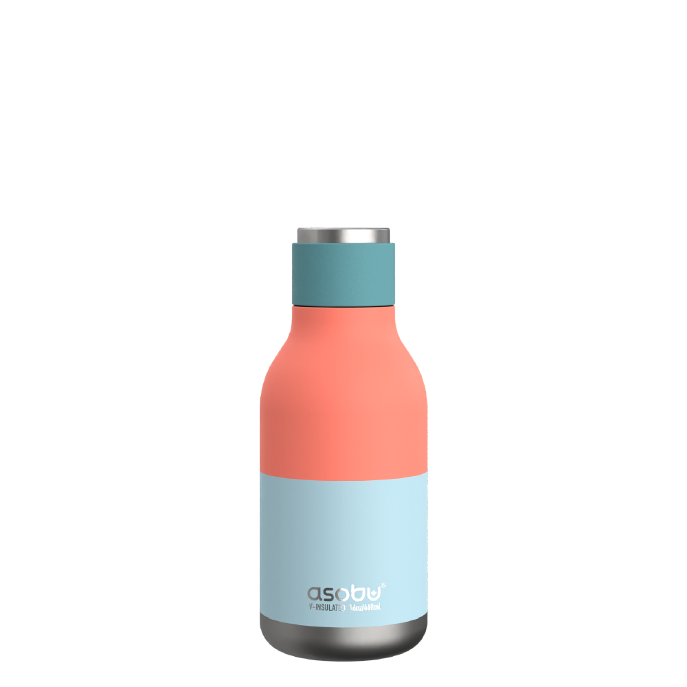 Pastel Blue Urban Bottle Sbv24 - 16Oz Stainless Steel Water Bottle