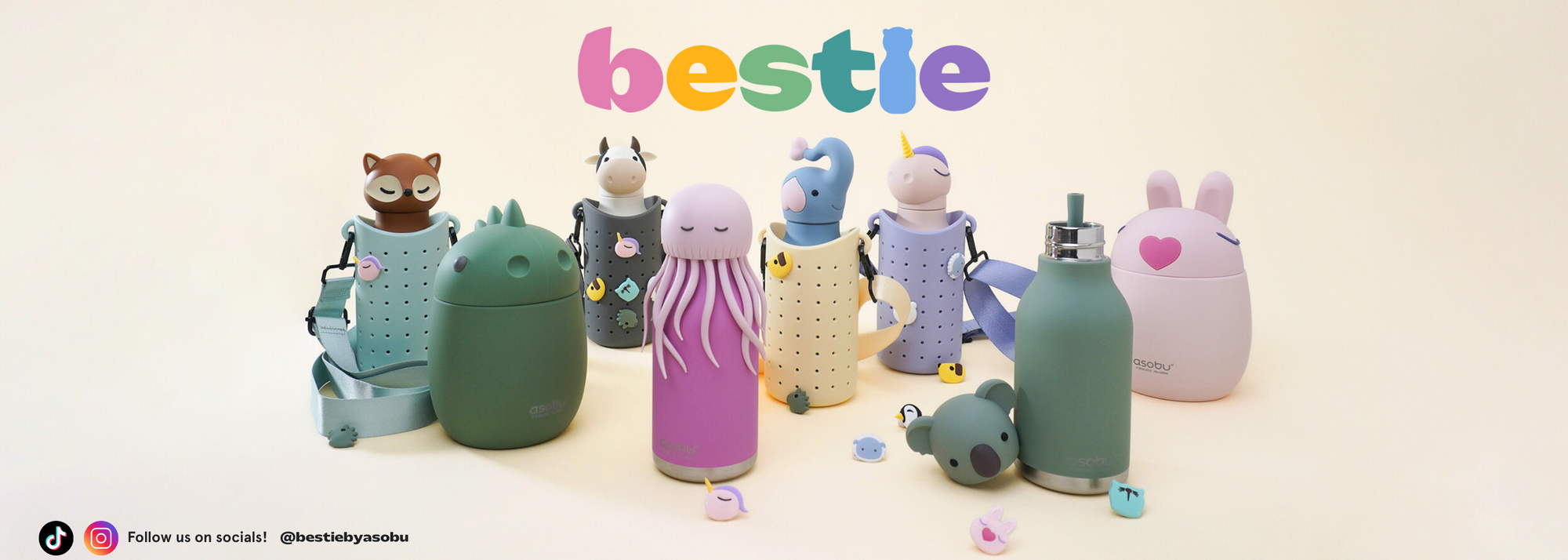 Bestie Bottle Fun Insulated Water Bottle ASOBU bestie-bottle-fun-insulated-water-bottle-asobu