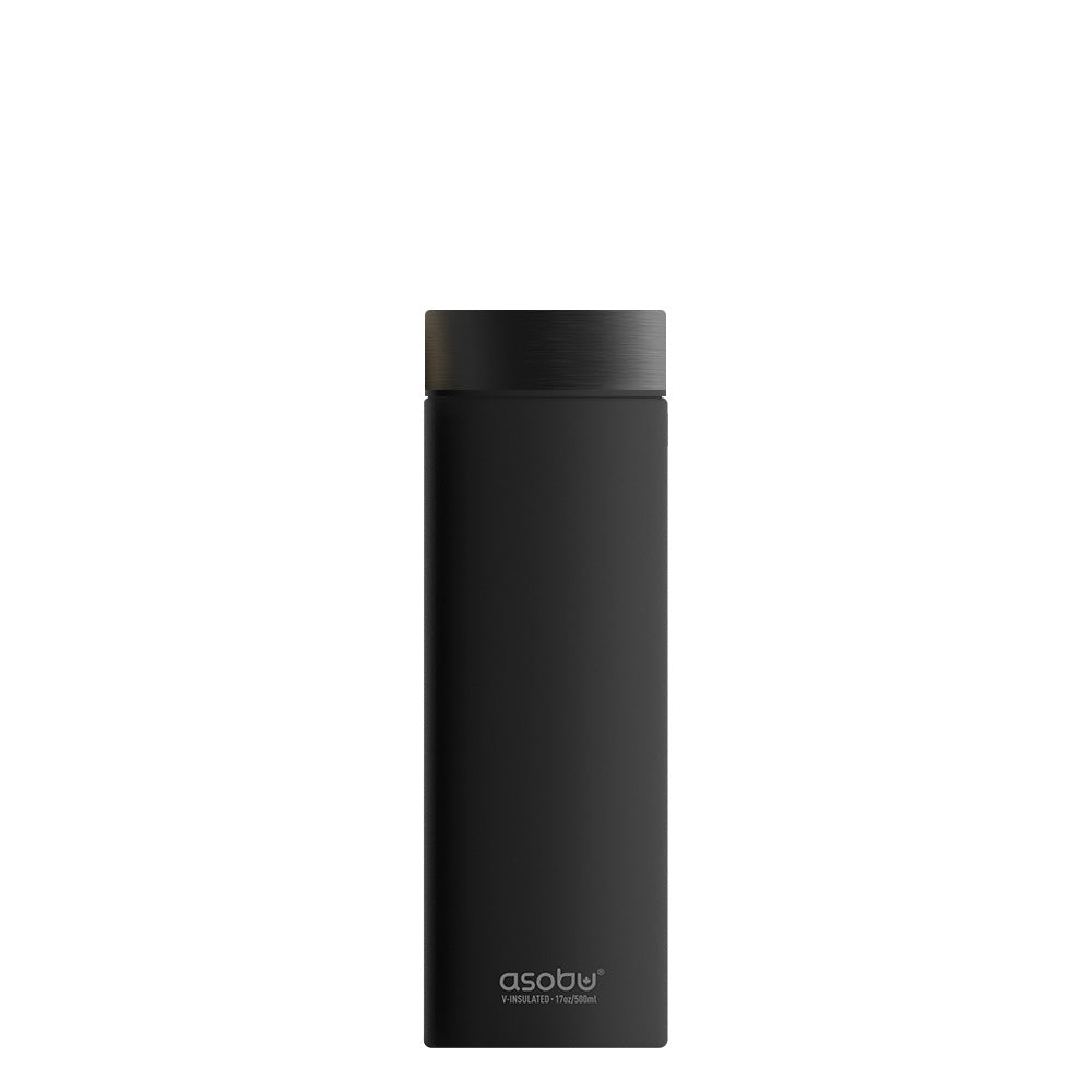 travel water bottle - black le baton