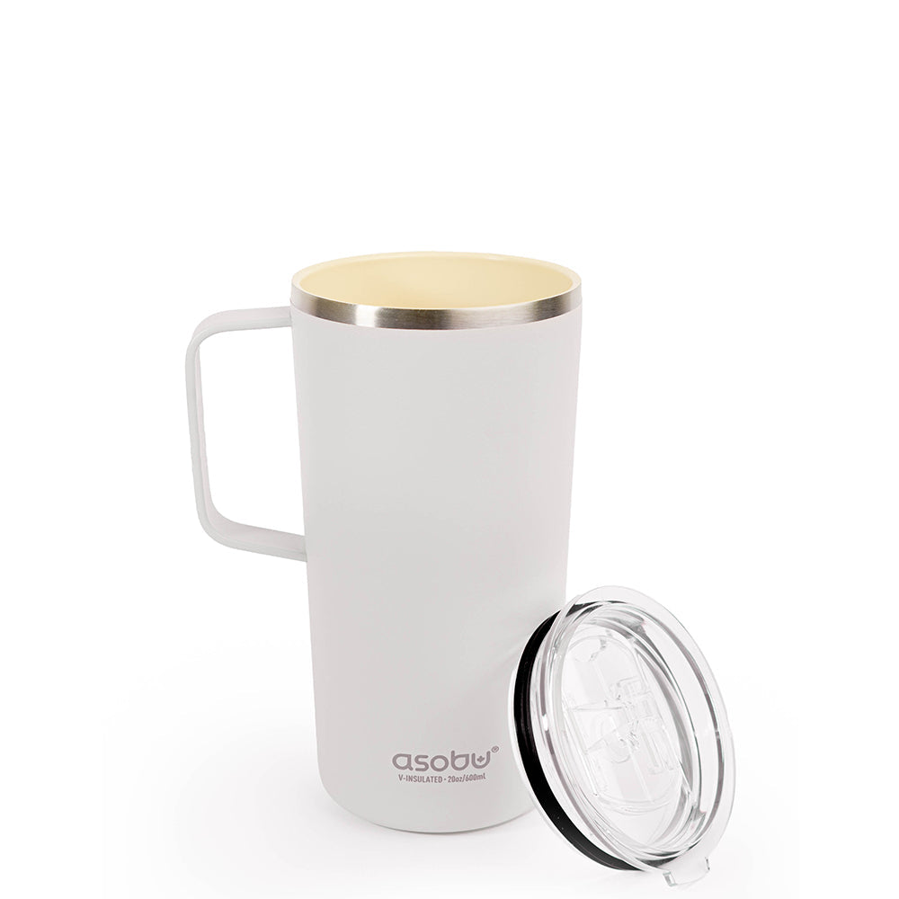white tower mug