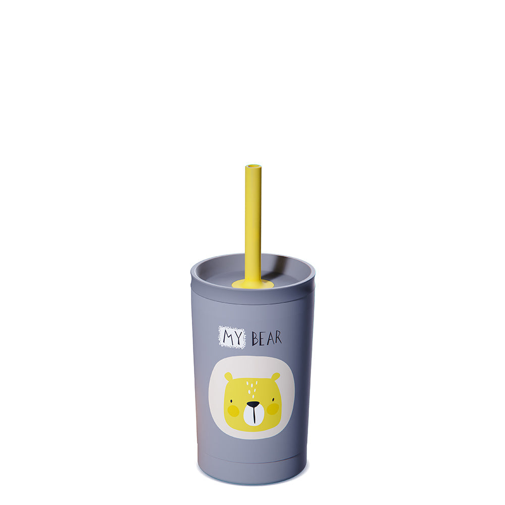 Grey Mini Sippy tumbler