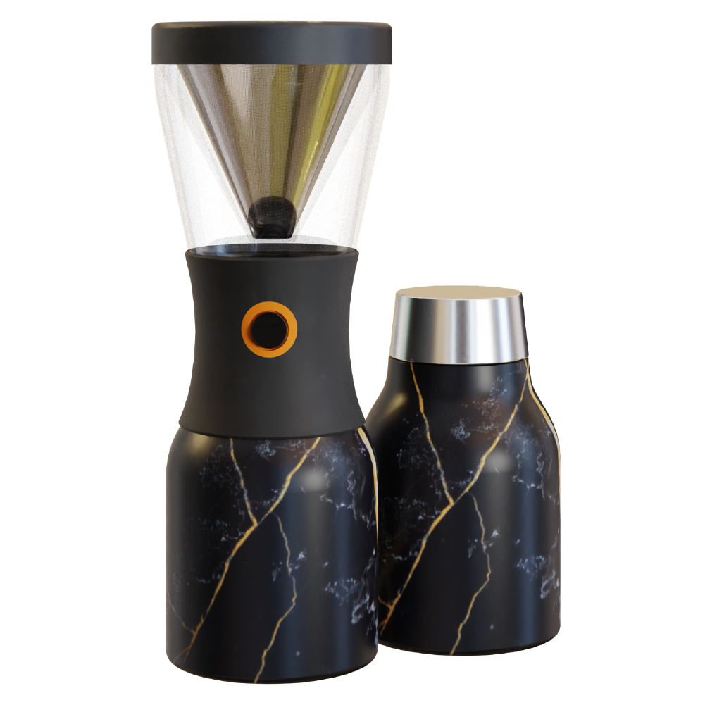 Midnight Marble Cold Brew Coffee Maker