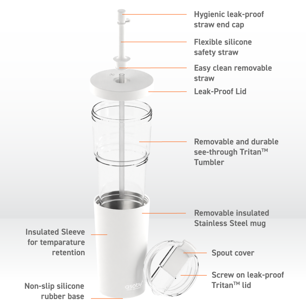 White Marina Tumbler