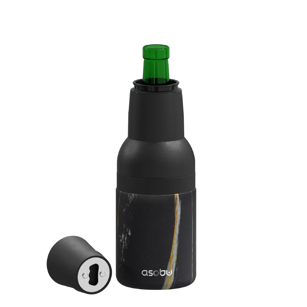 Insulated beer Bottle - Insulators and Coolers - Black Frosty Beer ...