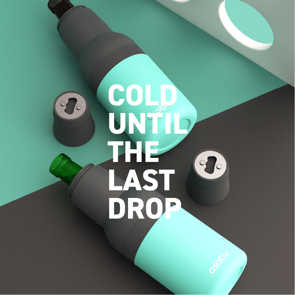 Insulated beer Bottle - Insulators and Coolers - Black Frosty Beer ...