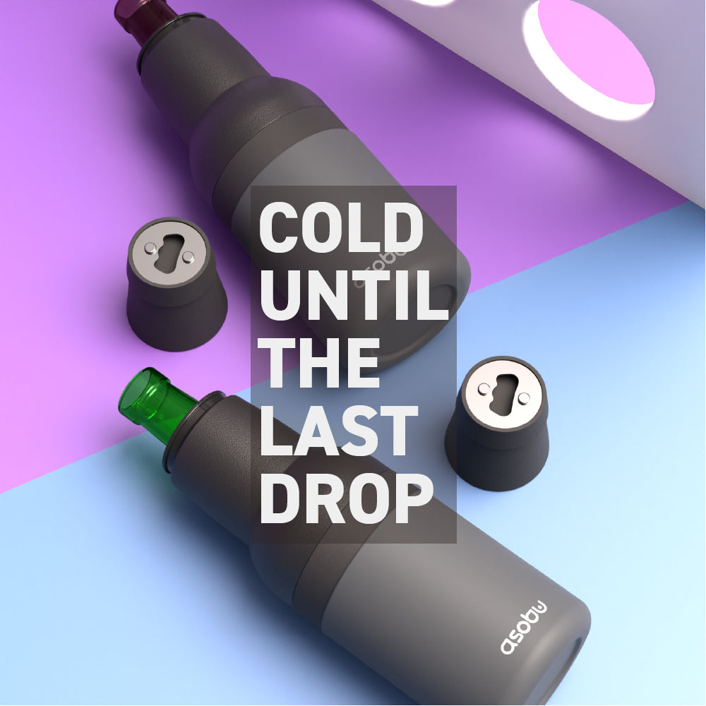 Insulated beer Bottle - Insulators and Coolers - Black Frosty Beer ...