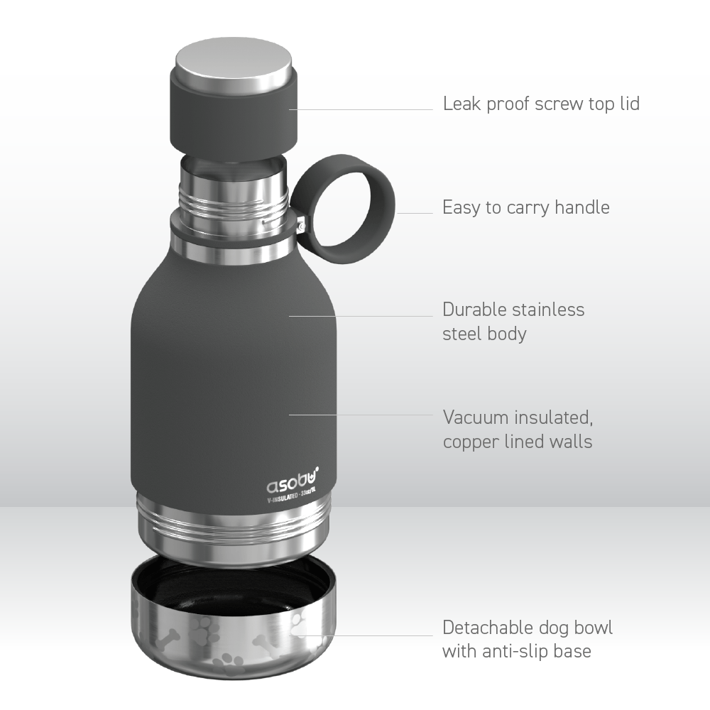 Dog Smoke Bowl Bottle Dog Water Bottle Dog Water Dispenser ASOBU dog-smoke-bowl-bottle-dog-water-bottle-dog-water-dispenser-asobu