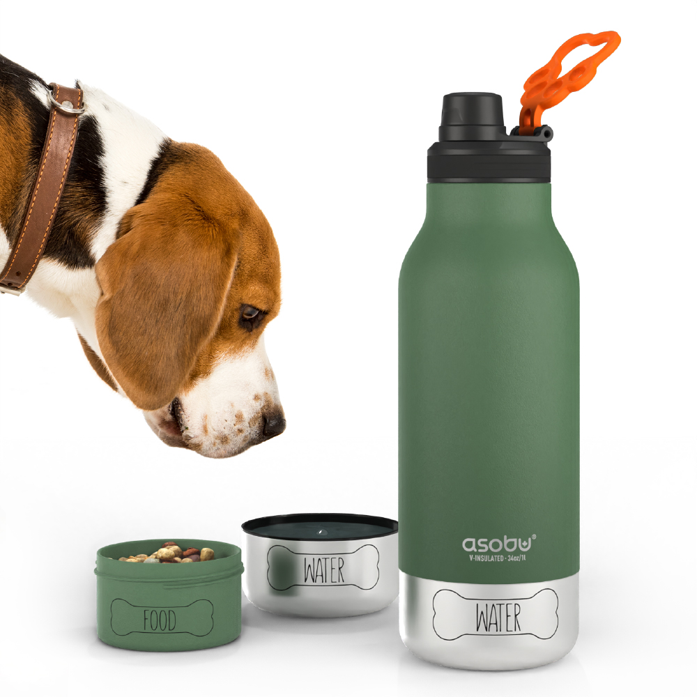 Green Barky Bottle