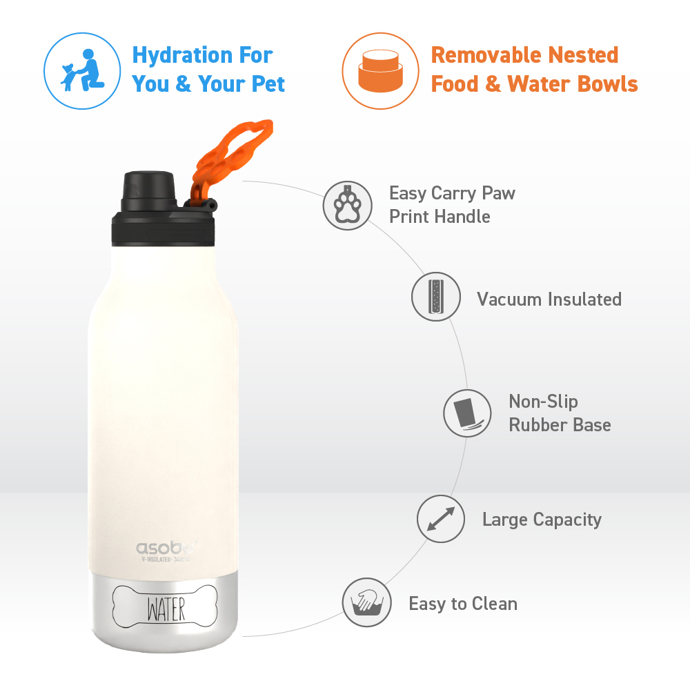 White Barky Bottle