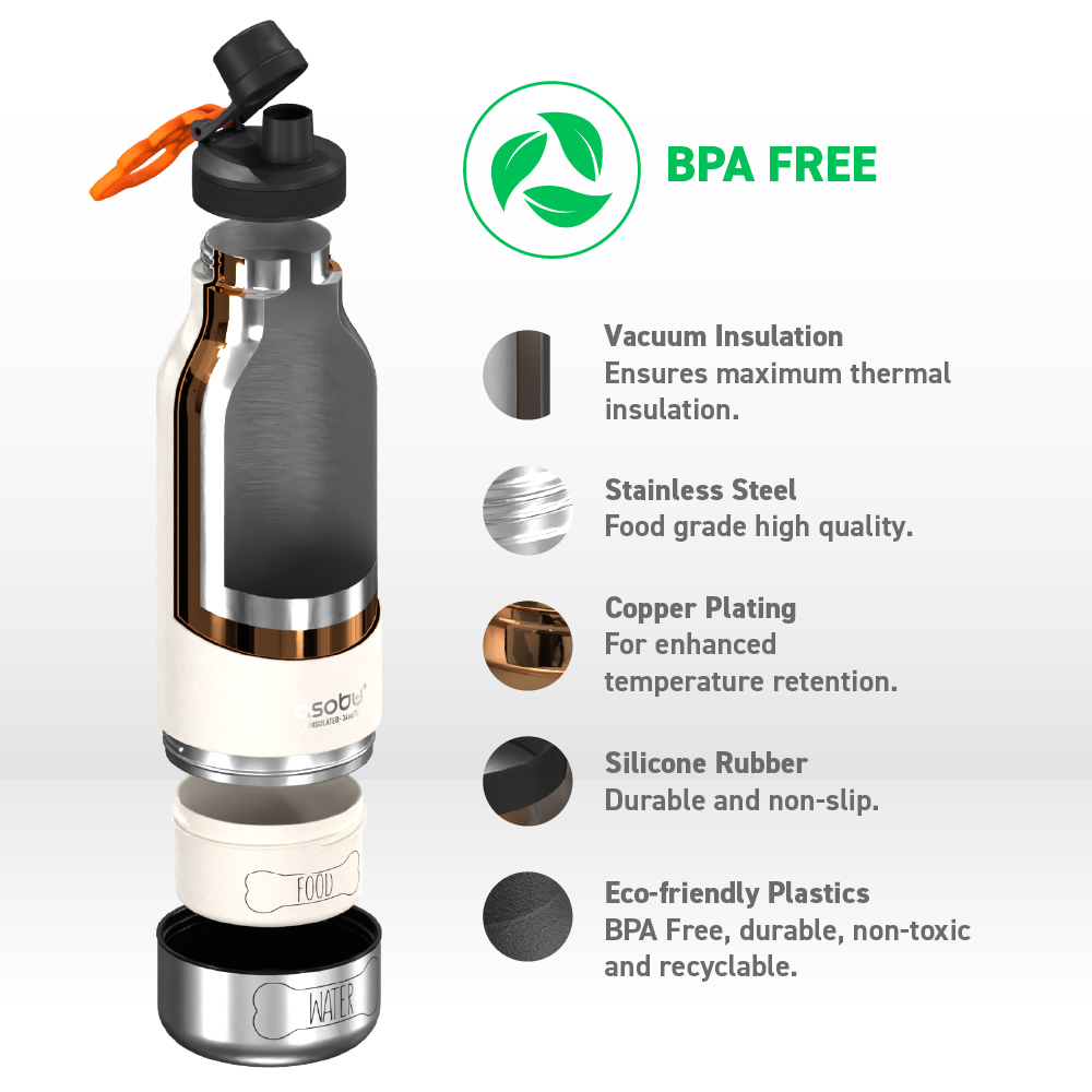 White Barky Bottle