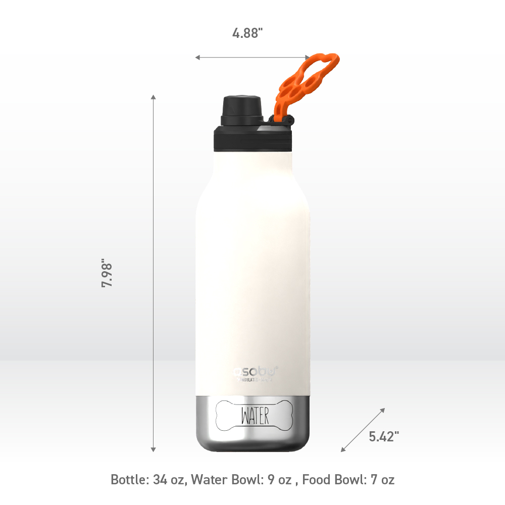 White Barky Bottle
