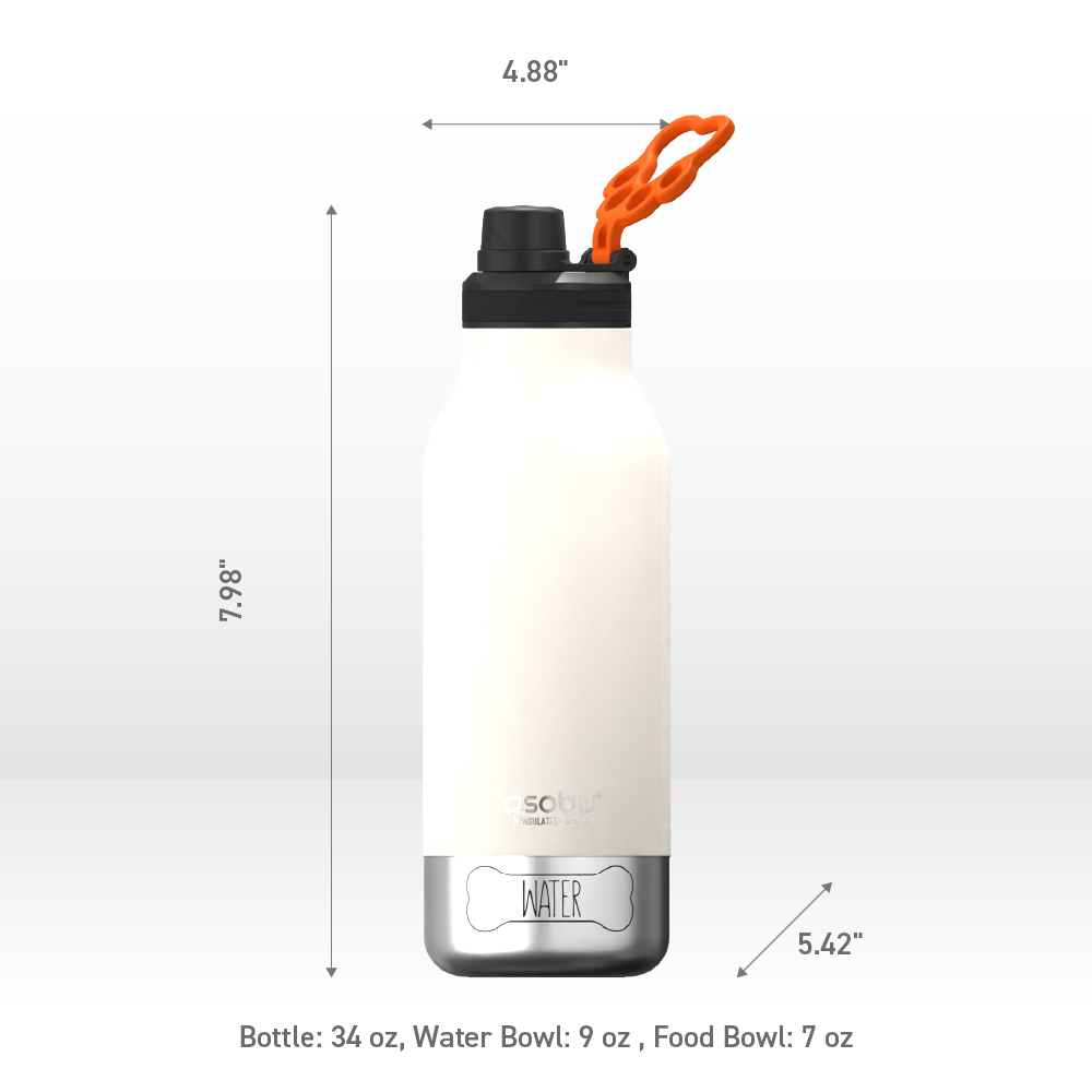 White Buddy Bottle – ASOBU®