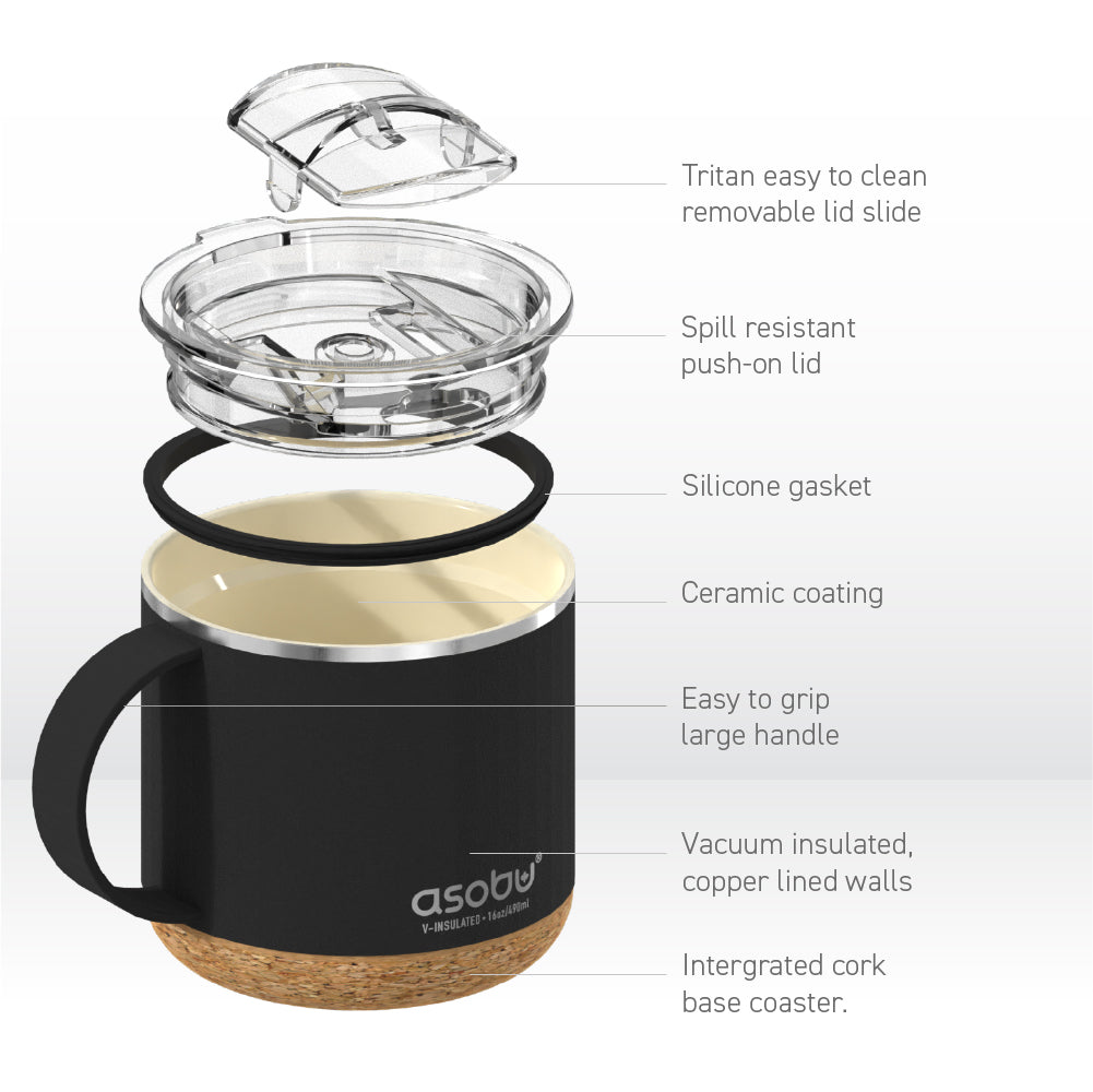 Black Infinite Mug