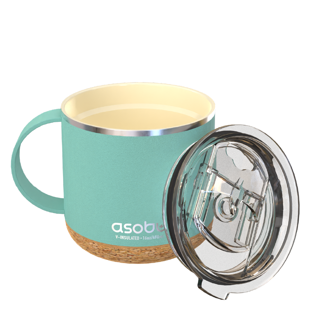 Black Infinite Mug - 16 Oz Coffee Mug - Insulated Ceramic Coffee Mug ...