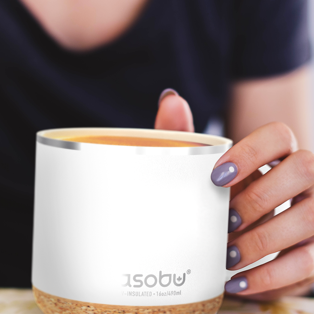White Infinite Mug