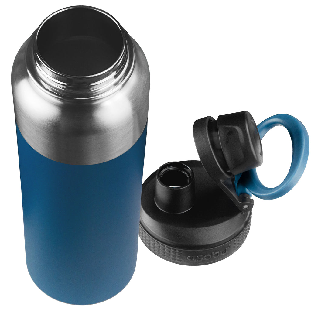 Asobu® H2 Audio Insulated Stainless Steel Bottle with Ear Buds, 17oz.